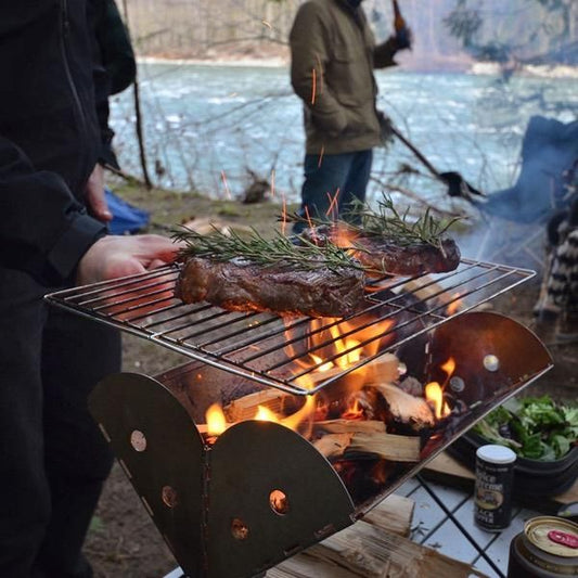 UCO フラットパックポータブル グリル&ファイヤーピット