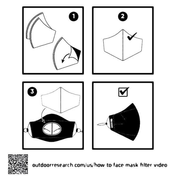 OUTDOOR RESEARCH Adrenaline Sports Face Mask Kit