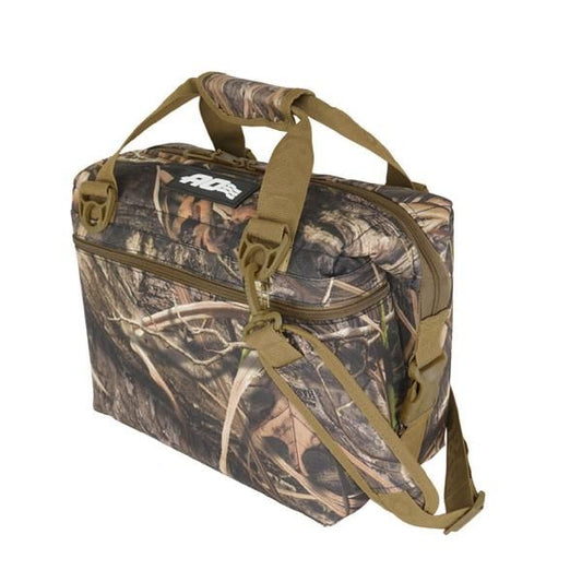 AO Coolers 12パック キャンバス ソフトクーラー モッシーオーク ハビタット