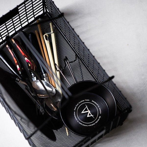 ANOBA フォールディングワイヤーバスケット S