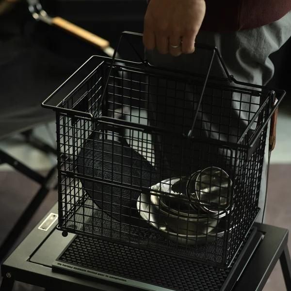 ANOBA フォールディングワイヤーバスケット M