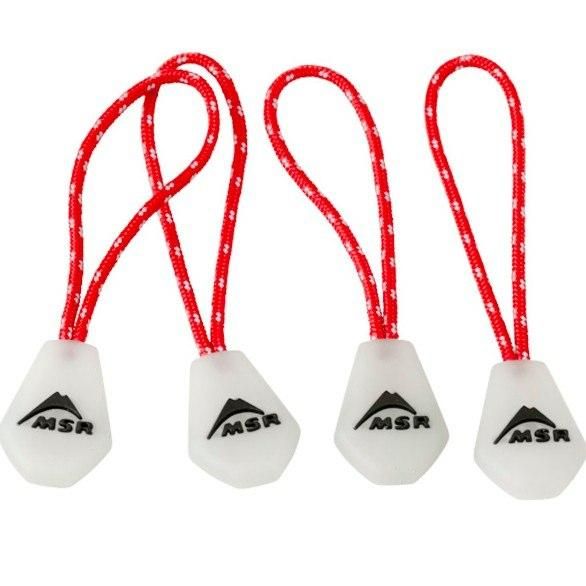 MSR NIGHT GLOW ZIPPER PULLS