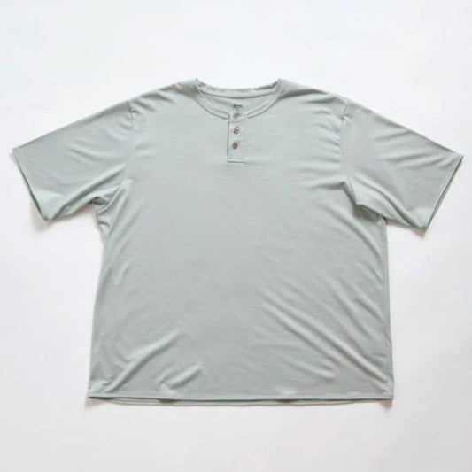 BRING WunderWear ヘンリーネックTシャツ Light Gray