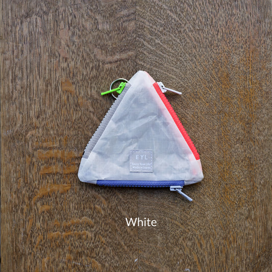 EYL Triple Pocket Pouch "COIN" DCF White
