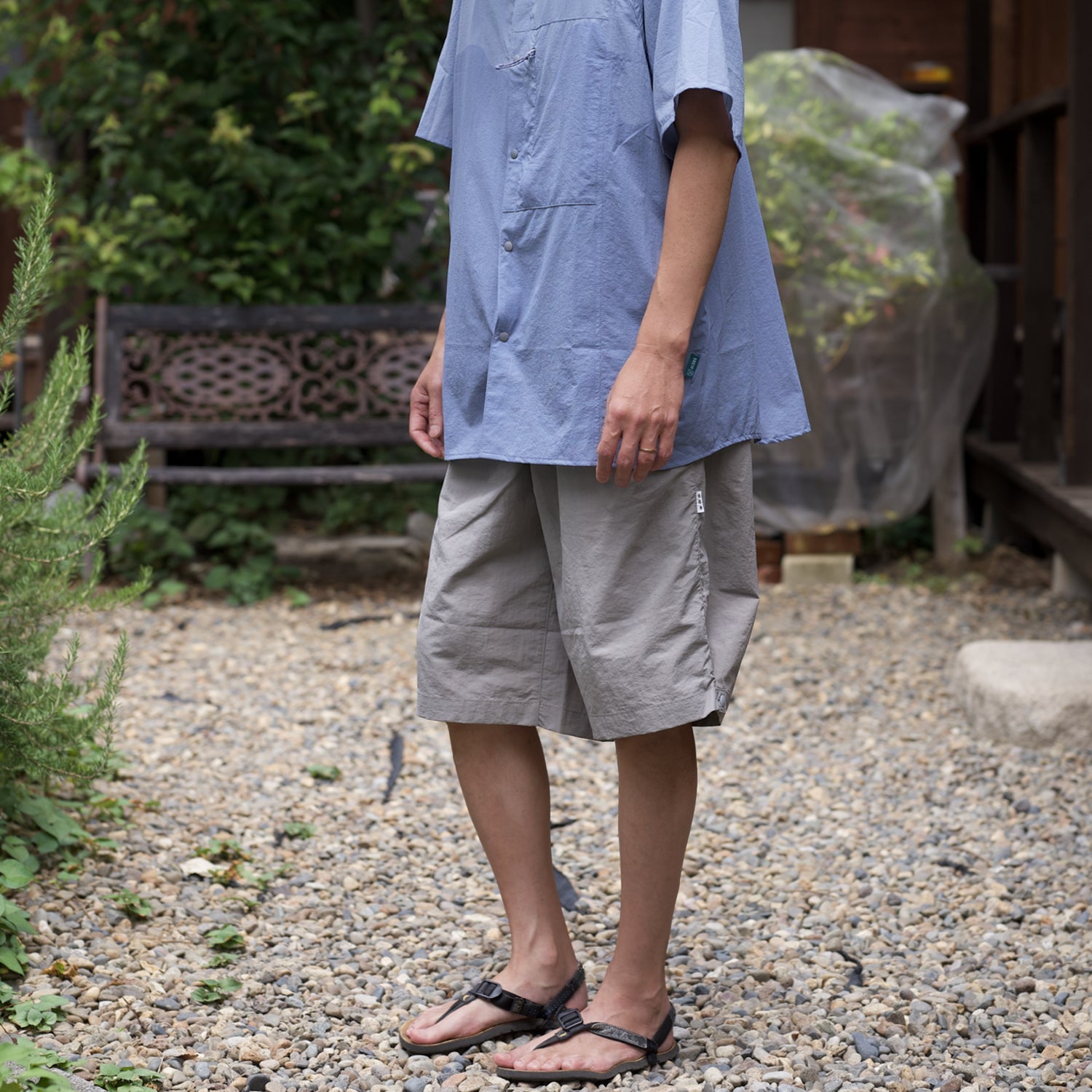 迷迭香 Nylon Harvest Loose Shorts – Rimba Online Store