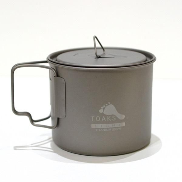 TOAKS   LIGHT Titanium 550ml Pot