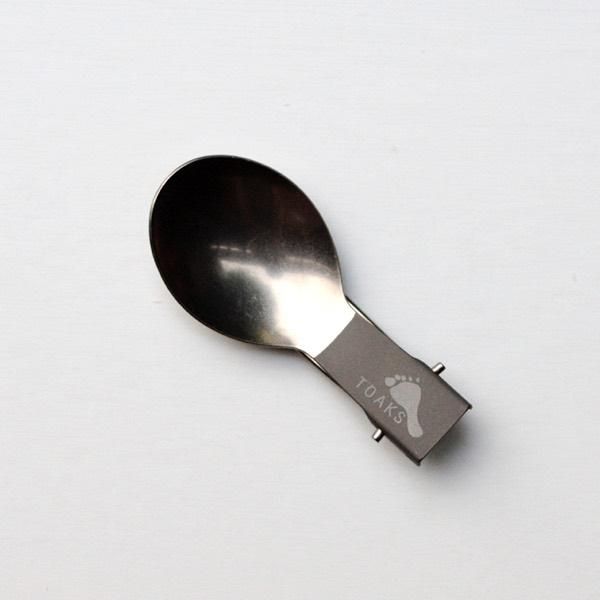 TOAKS   Titanium Folding Spoon