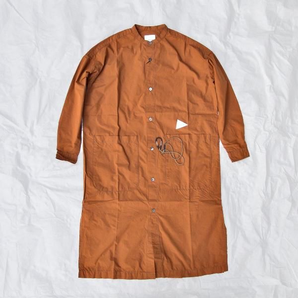 and wander  CORDURA typewriter  long shirt (2018aw)