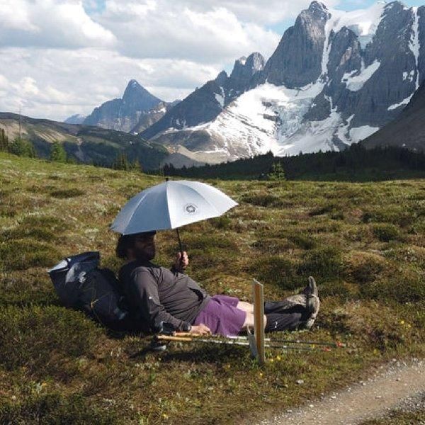 Six Moon Designs  Silver Shadow Carbon Umbrella
