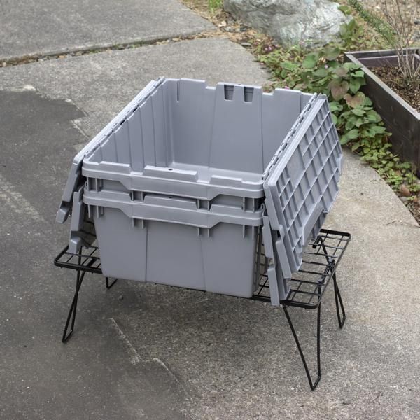 AKRO-MILS  フラップコンテナ  8.5ガロン