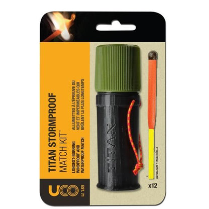 UCO  Titan Stormproof  Match Kit