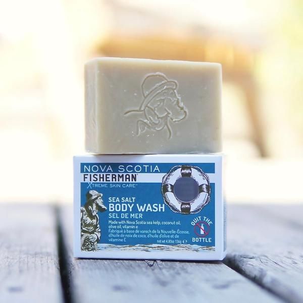 NOVA SCOTIA FISHERMAN  BODY WASH BAR  Sea Salt