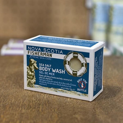 NOVA SCOTIA FISHERMAN  BODY WASH BAR  Sea Salt