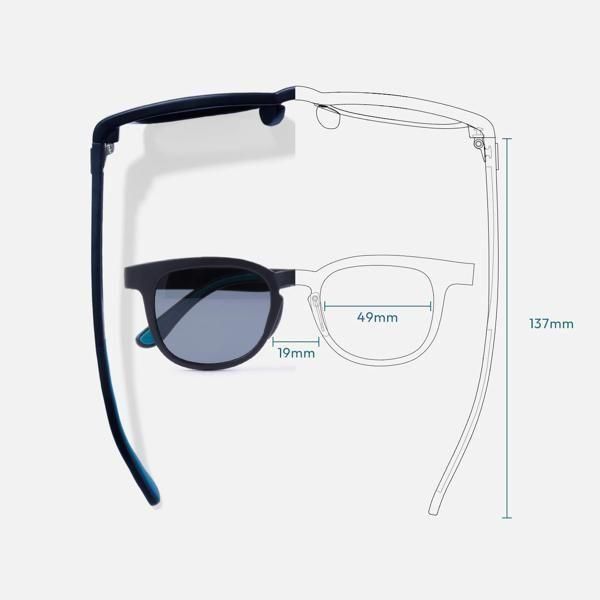 TYMER  BLAKE  Matte Black/Grey Polarized