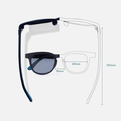 TYMER  BLAKE  Matte Black/Grey Polarized