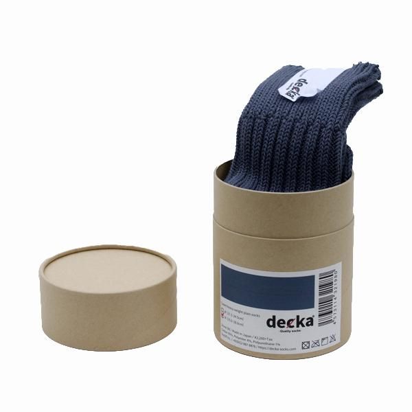 decka  Cased Heavy Weight  Plain Socks