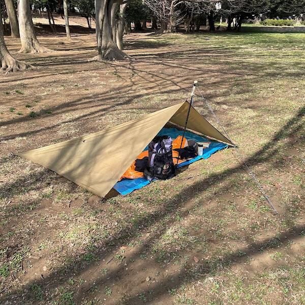 Trail Bum CT TARP トレイルバム CTタープ CT Tarp - 宗像山道具店 by GRIPS