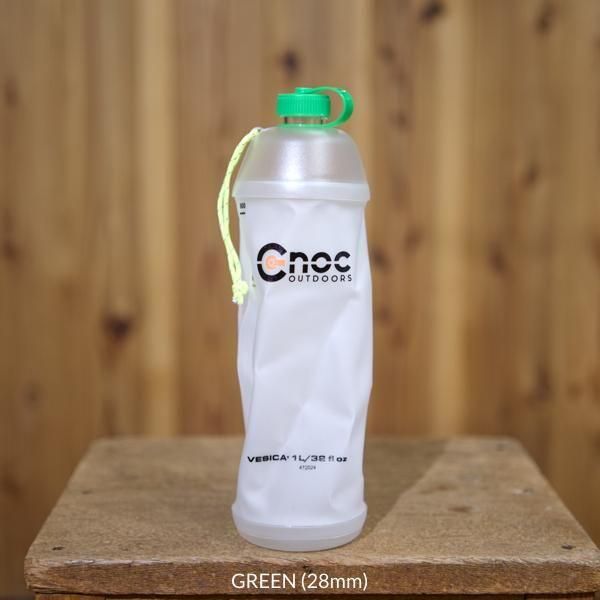 CNOC Vesica 1L Water Bottle GREEN 28mm