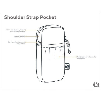 GOSSAMER GEAR  Shoulder Strap Pocket L