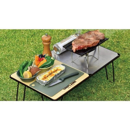 [店頭販売] UNIFLAME  フィールドラック  WOOD天板 ハーフ