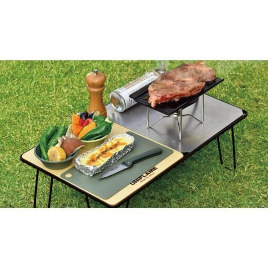 [店頭販売] UNIFLAME  フィールドラック  WOOD天板 ハーフ