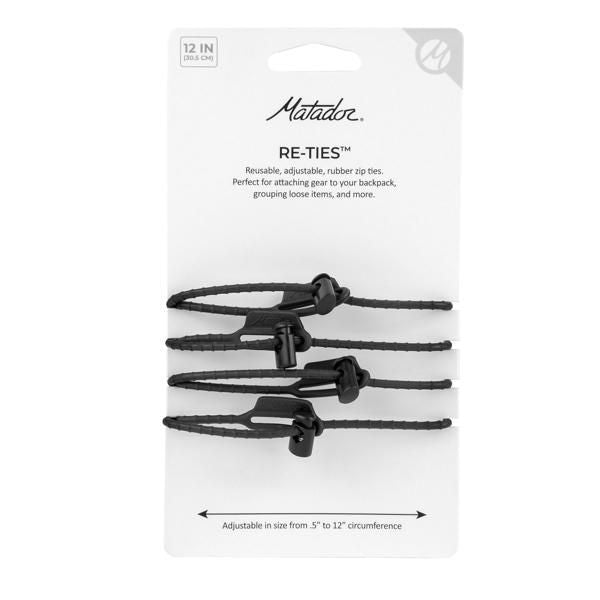 Matador  Re-Ties™ Reusable Zip Ties  4-Pack