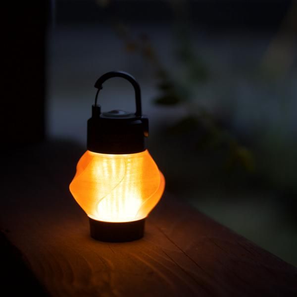 Design Studio Bergchen  ML4 ランタンシェード  うねり (アンバーグローブ)