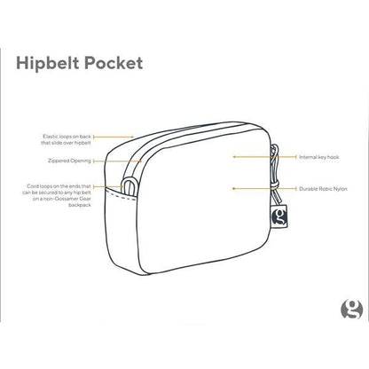 GOSSAMER GEAR  Hipbelt Pocket