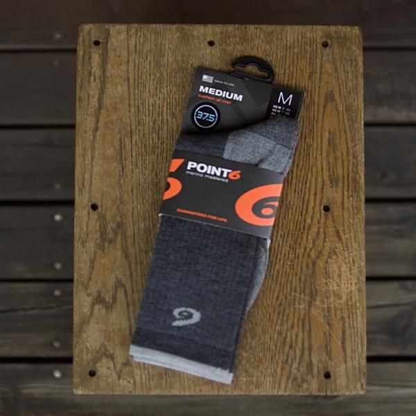 POINT6 37.5 Hiking Essential Medium Crew