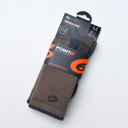 POINT6 37.5 Hiking Essential Medium Crew EARTH
