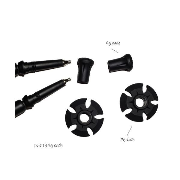 GOSSAMER GEAR  LT5 Three Piece Carbon  Trekking Poles (Pair)