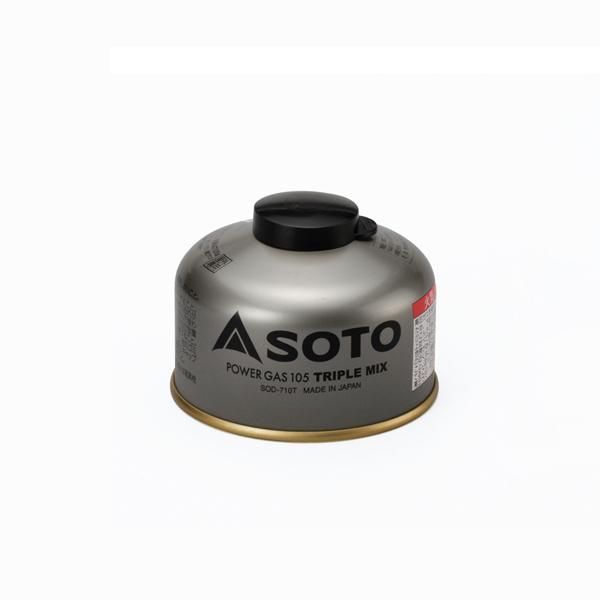 [店頭販売] SOTO  パワーガス105トリプルミックス  SOD-710T