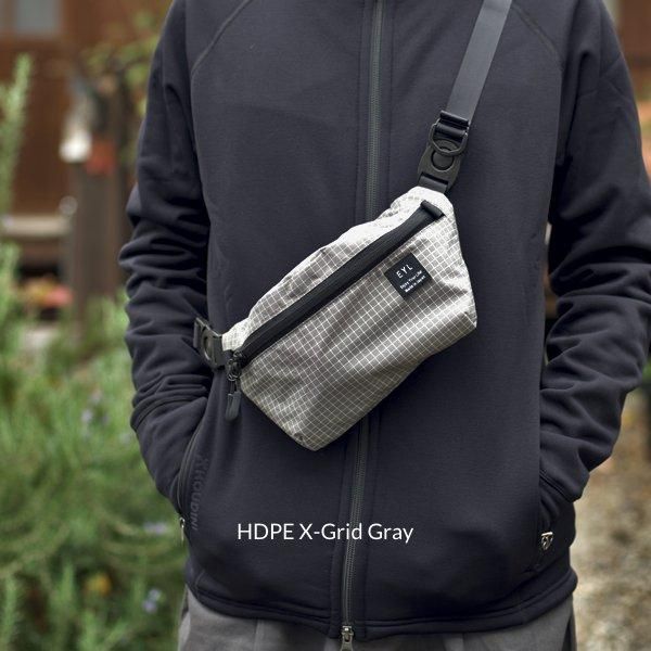 EYL Waist Bag HDPE X-GRID GRAY