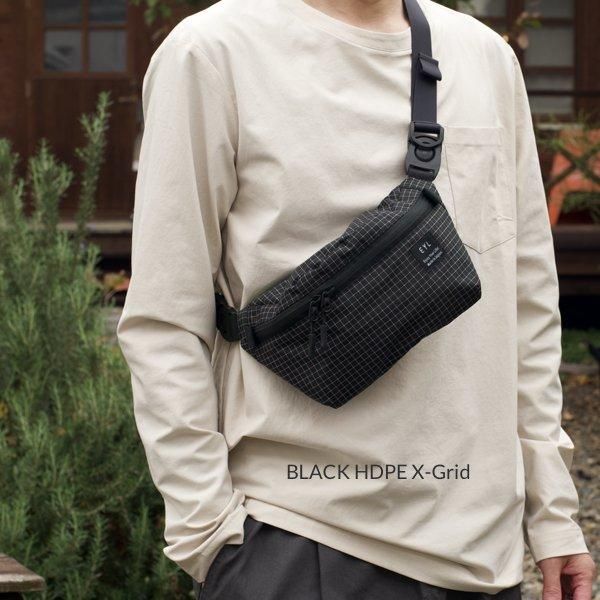 EYL Waist Bag HDPE X-GRID BLACK