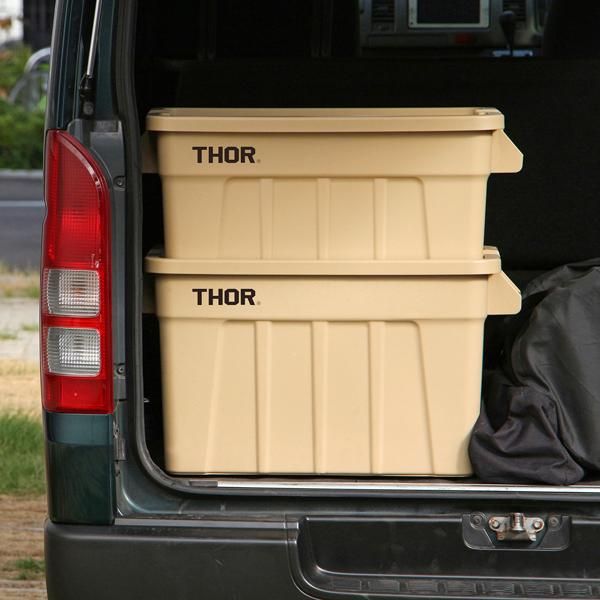 [店頭販売] THOR  Large Totes  With Lid 53L DC