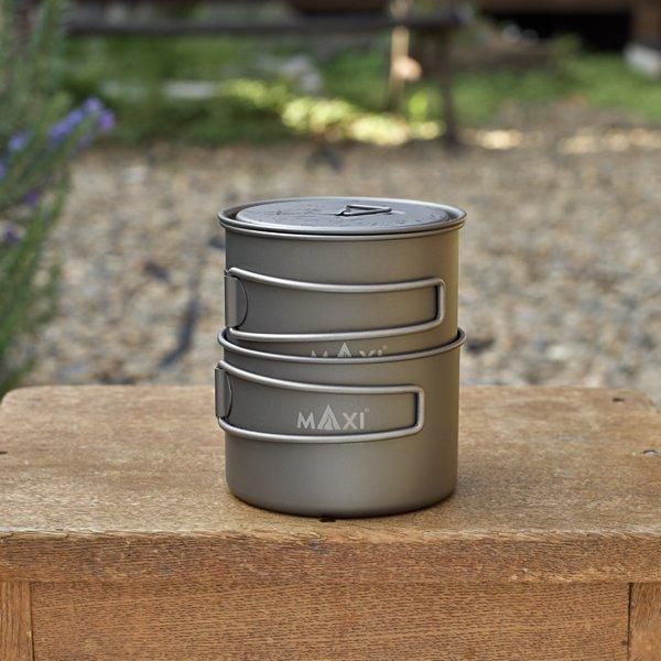 MAXI  Titanium 420-750 Dual Pot