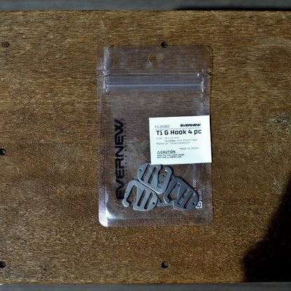 EVERNEW  Ti G hook / 4 pack