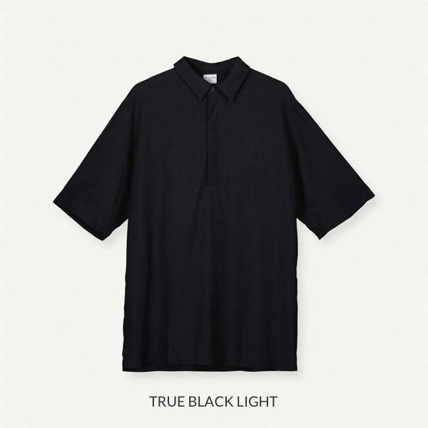 トップス trvo black hole polo Men's 19th Hole Drive Long Sleeve Golf Polo | Black UPF 50+