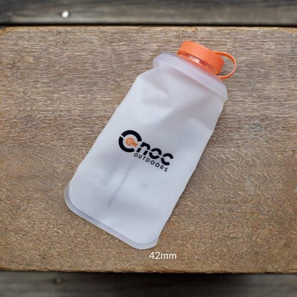 CNOC Hydriam Collapsible Flask 500ml ORANGE 42mm