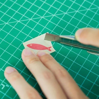 perm and baton  Repair sticker
