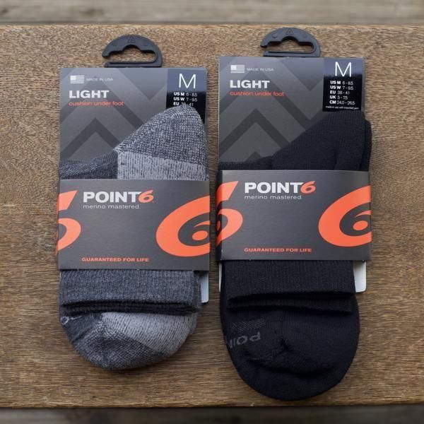 POINT6 Hiking Essential Light Mini Crew