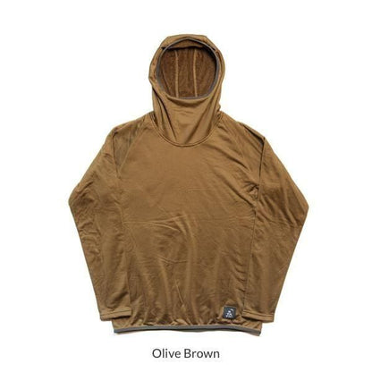STATIC Adrift P/O Hoody OLIVE BROWN