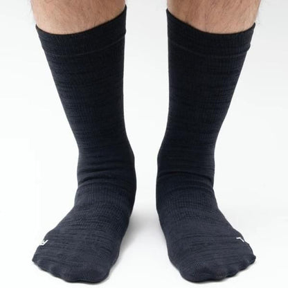 YUBI SOCKS  Natural Shape Crew Axio Wool