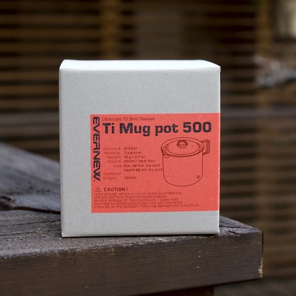 EVERNEW Ti Mug Pot 500 - Rimba – Rimba Online Store