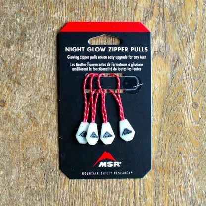 MSR   NIGHT GLOW ZIPPER PULLS 