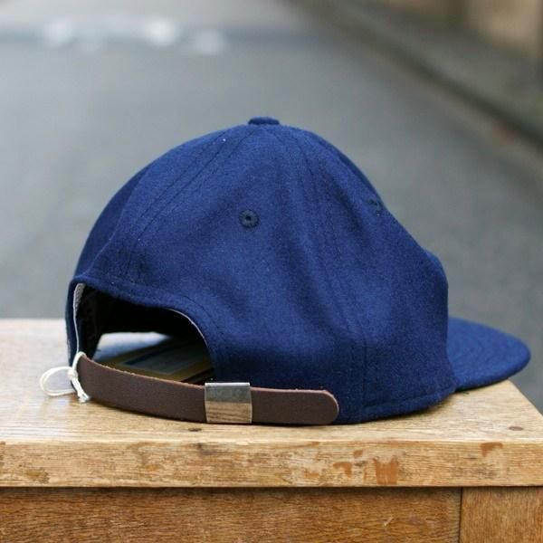 GOWEST × EBBETS FIELD  6PANEL WOOL BASEBALL CAP