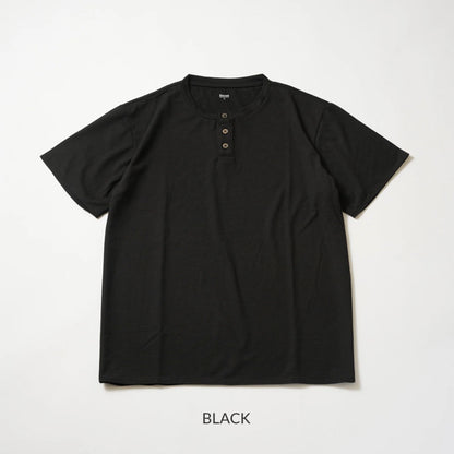 BRING  WunderWear ヘンリーネックTシャツ