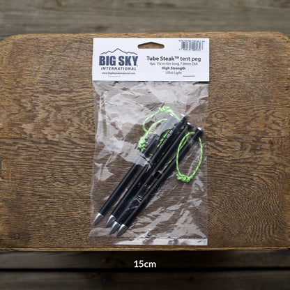 BIG SKY Tube Steak Tent Peg 15cm