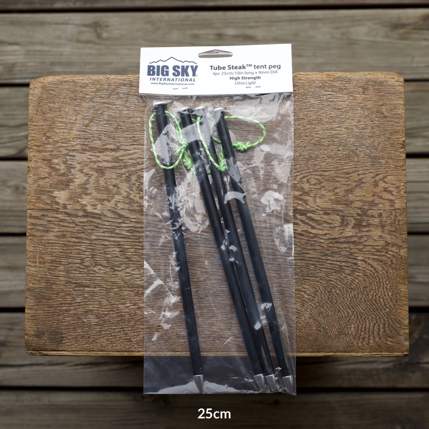 BIG SKY Tube Steak Tent Peg 25cm