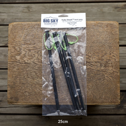 BIG SKY Tube Steak Tent Peg 25cm